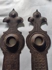 Large French Castle Mansion Doorknob Ornate Door Doorknob Escutcheons Plates 