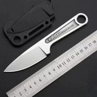 Ka-bar Wrench Fixed Knife 3  Blade 425 Carbon Steel One Piece  Free Shipping 