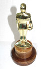 Football Player Trophy 10  Vintage Ford   Nfl 1st Place 1969 Ppk Competition