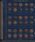 Whitman   Lincoln  Cent  Album  W 59  Different  Cents   1909 To 1940   Rs Coins