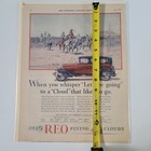1929 Reo Flying Cloud Car Ad
