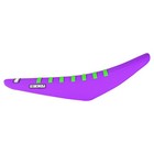 2019-2025 Kawasaki Kx Kxf 250 Gripper Seat Cover   All Purple flo Green Rib  174
