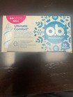 O b  Comfort Pads Mini 16 Pieces Pack Of 4 Total 64ct