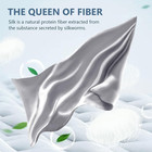Silk Pillow Cases Queen Size 100  Mulberry Silk Pillowcase For Hair And Skin 22