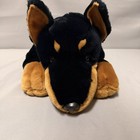 Fao Schwarz Doberman Pinscher Dog Plush Realistic Floppy Large 20 Inch