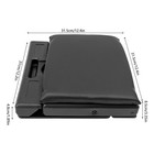 Foot Rest Stool Ergonomic Adjustable Height Under Desk Car Portable Footstool