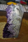 Large  Amethyst Crystal Cluster  Geode From Uruguay Cathedral  