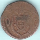 Portuguese India Goa Ah 1799 Aatiya Rare Copper Coin