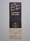 Donavan s Reef Ships Lounge Matchbook Cover  Sioux City Iowa  Unstruck 