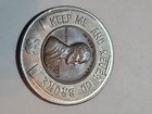 Encased 1953-d Lincoln Wheat Penny Cent - Good Luck Brateman Brothers 
