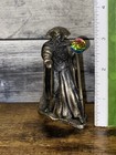 Vintage Figurine Fantasy   Legend Merlin Wizard Sorcerer Signed By Mark Locker