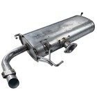 Rear Muffler Fit Mitsubishi Lancer 2012-2017 2 4l Awd Non Turbo Stainless Steel
