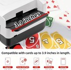 Rechargeable 2 Deck Automatic Card Shuffler - Portable Machine For Poker   Uno