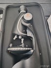 Euc Edu-science 600x Black Dual Slide Microscope Kit With Case Kids Learning