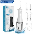New Cordless Dental Water Flosser Oral Irrigator Teeth Cleaner 5 Jet Tips