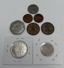 British Coin Lot     Uk Shillings  50p  Pennies   More  elizabeth Ii 
