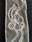 Antique Cotton Ivory Fine Lace 4 Yards   18 