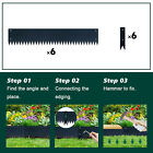40  L X 8  H Metal Landscape Edging 6-pack Galvanized Steel Garden Edging 20ft