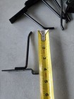 4  Slatwall Hooks  Black  Hanger Display display Panel Hooks Metal  12 Pieces