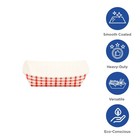 Karat Food Tray - Shepherd s Check  red  - 5 0 Lb  Fp-ft500g