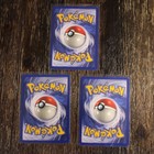 Pokemon Tcg Base Set Squirtle  063 102 Lightly Played Lot Of 3