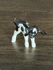 Vintage Retired Hagen Renaker Miniature Baby Holstein Cow Calf Figurine Trinket