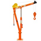 Prowinch 2000 Lb Hydraulic Davit Crane 360   Swivel With Automatic Brake Winch