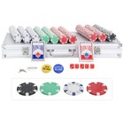 Poker Chip Set 500pcs 11 5 Gram Poker Chips Texas Blackjack Game W aluminum Case