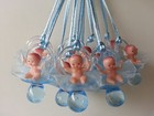 Blue Pacifier Necklaces Small Babies Baby Shower Games Prizes Favors Decorations