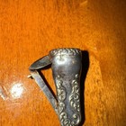 Vintage Antique Sterling Silver Cigar Cigarette  Cutter Art Decor