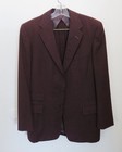 Vtg Bernard s Brown Suit 44r Single Breasted 2 Button 28 X 31 Pants Wool 1930s 