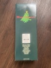 Vintage 2 Novelty Taper Christmas Tree Candles Green Tree Gold Star 10  Nib Nos
