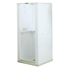 32 In  X 32 In  X 75 In  Shower Stall With Standard Base In White