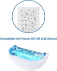 20 Pcs Replacement Sticky Board For Faicuk Ws108 Wall Sconce Fly Light Trap