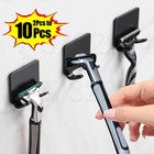 Shaving Razor Holder Multi-function Men Shaving Shaver Storage Hook Wall Shelf R