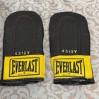 Vintage Everlast 4312y Leather Weighted Speed Bag Training Boxing Sparing Gloves