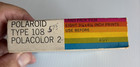 Vintage Polaroid Type 108 Polacolor 2 Land Film  Expired Nov 1979  Sealed Box