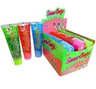 Kidsmania Sour Ooze Tubes  Oozing Delicious Flavor  Strawberry  4oz  12 Pack 