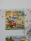 Hong Kong Disneyland Envelope stamps Opening Day 9-12-05 Disney Dumbo Lion King 