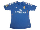 Adidas Lfp Fly Emirates Real Madrid Blue Soccer Jersey Size Large Climacool