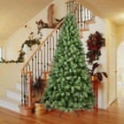 6 7 8 9 Ft Spruce Realistic Artificial Christmas Tree Home Decore Unlit W  Stand