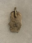 Stamped Lb Jewelers Turquoise And Sterling Silver Small Necklace Pendant