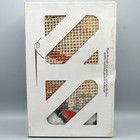 Joy Christmas Angels Latch Hook Rug Kit Vintage 1986 Sew Simple Half Round New