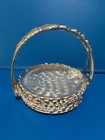 Continential Silver Co   wild Rose  Brilliantone 1001 Coaster Set  Eight Pieces