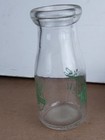 Vintage Klondike Farm Elkin North Carolina Half Pint Milk Bottle