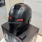 Autoking Iron Man Full Black Mk5 Helmet Electronic Voice Activated Cosplay Mask