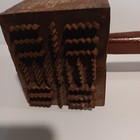 Primitive Antique Vintage Butcher Meat Tenderizer  Hand Crafted W Corigated Nail