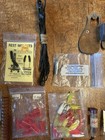 Huge Vintage Archery Hunting Lot Field Tips Broadheads Sharpeners Tools Release