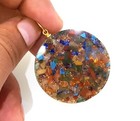 Infinity Metal Copper Coil 7 Chakra Most Powerful Pendant In Chakra Stones Reiki
