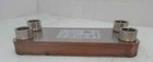 20 Plate Water To Water Brazed Plate Heat Exchanger 1  Fpt Ports W  Brackets